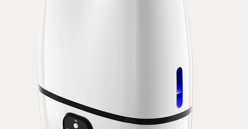 Ultrasonic Cool Mist Humidifier Keeps You and Your Family Breathing Easier